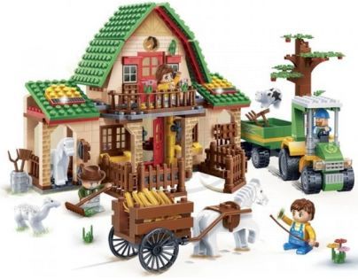 Banbao Farma 8579 Farma velká s traktorem