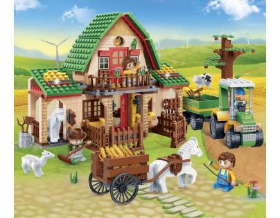 Banbao Farma 8579 Farma velká s traktorem