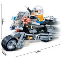 Banbao Policie 8351 Policejní motorka 2