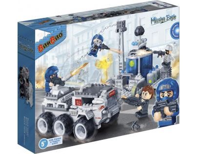 BanBao Tajní agenti 6209 Bojové vozidlo hrdinů
