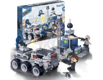 BanBao Tajní agenti 6209 Bojové vozidlo hrdinů