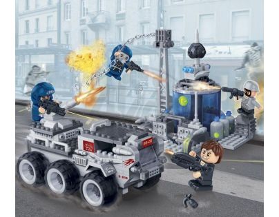 BanBao Tajní agenti 6209 Bojové vozidlo hrdinů