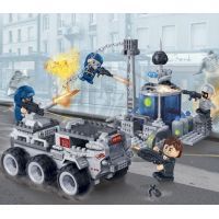 BanBao Tajní agenti 6209 Bojové vozidlo hrdinů 3