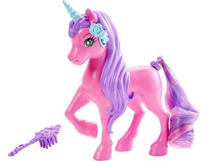Barbie Česací zvířátko - DKB53 Jednorožec