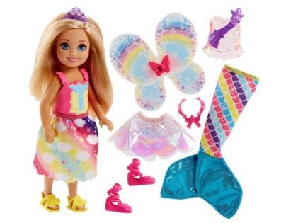 Mattel Barbie Chelsea Rozprávkové oblečky morská panna
