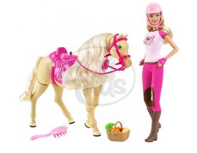 MATTEL T3579 - Barbie Chodící kůň