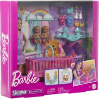 Barbie Opatrovateľka s dvojčatami herný set 6