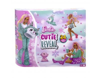 Barbie Cutie Reveal adventný kalendár