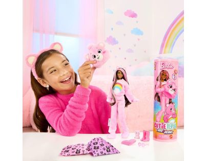 Barbie Cutie Reveal Barbie a Starostliví medvedíkovia - Růžová