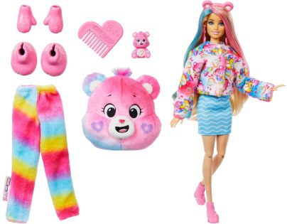 Barbie Cutie Reveal Barbie a Starostliví medvedíkovia séria 2 - ružová