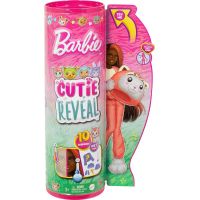 Barbie Cutie Reveal Barbie v kostýme Koťátko v červeném kostýmu Pandy 5