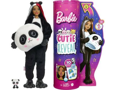 Barbie Cutie Reveal bábika 30 cm séria 1 panda