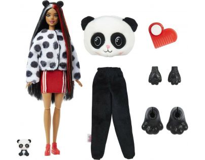 Barbie Cutie Reveal bábika 30 cm séria 1 panda