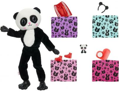 Barbie Cutie Reveal bábika 30 cm séria 1 panda