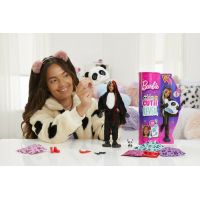 Barbie Cutie Reveal bábika 30 cm séria 1 panda 6