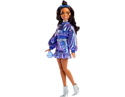 Barbie Deluxe Modelka - modrý top