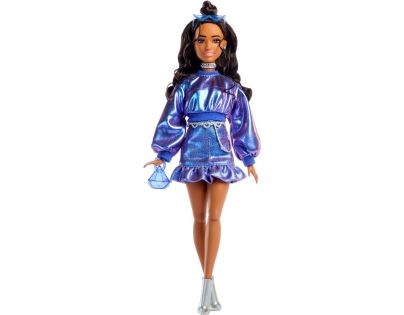 Barbie Deluxe Modelka - modrý top