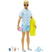 Barbie Deluxe módna bábika Ken v plavkách 2