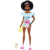 Barbie Deluxe Módna bábika Trendy korčuliarka