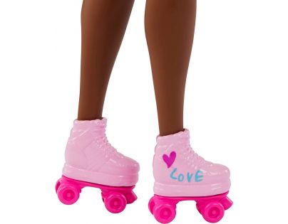 Barbie Deluxe Módna bábika Trendy korčuliarka