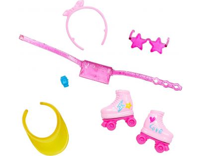 Barbie Deluxe Módna bábika Trendy korčuliarka