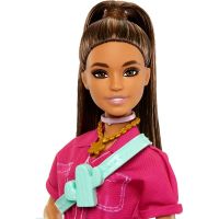 Barbie Deluxe Módna bábika v nohavicovom kostýme 3