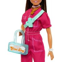 Barbie Deluxe Módna bábika v nohavicovom kostýme 4