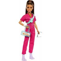 Barbie Deluxe Módna bábika v nohavicovom kostýme 2