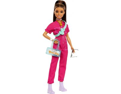 Barbie Deluxe Módna bábika v nohavicovom kostýme