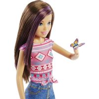 Barbie DreamHouse Adventure kempujúca sestra 23 cm so zvieratkom Skipper™ 3