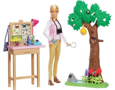 Barbie entomoložka National Geographic herný set