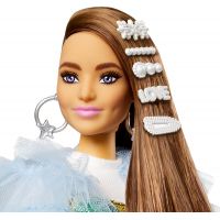 Barbie Extra 30 cm dúhové šaty 4