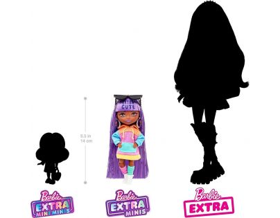 Barbie Extra Minis Zlatá korunka