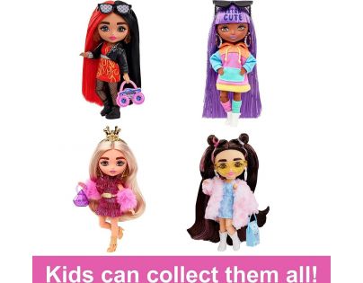 Barbie Extra Minis Zlatá korunka