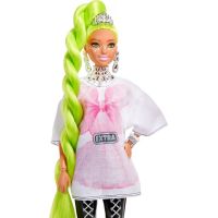 Barbie Extra neónovo zelené vlasy 3