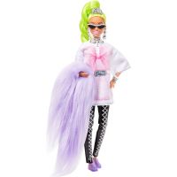 Barbie Extra neónovo zelené vlasy 2