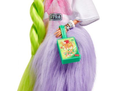 Barbie Extra 30 cm neónovo zelené vlasy