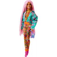 Barbie Extra 30 cm ružové vrkôčiky 2