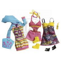 BARBIE N8322 Fashionistas Relax oblečky - X7856 Růžová 2