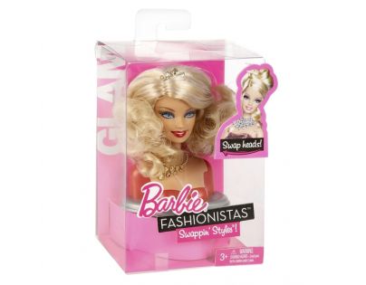 Barbie Fashionistas SS hlava T9123 - Sporty