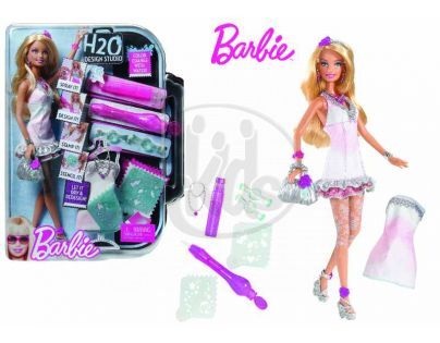 Panenka Barbie H2O Design studio + Panenka Barbie Počítačová inženýrka ZDARMA