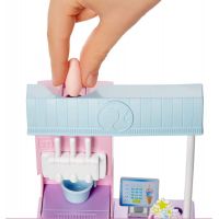 Barbie Herný set predavačka zmrzliny 30 cm blondínka 4