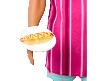 Barbie Ken s kuchárskymi doplnkami