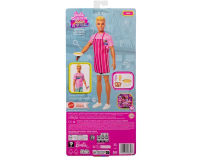 Barbie Ken s kuchárskymi doplnkami