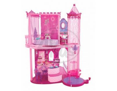 MATTEL T3033 - Barbie Party palác (Kouzelný módní salón)