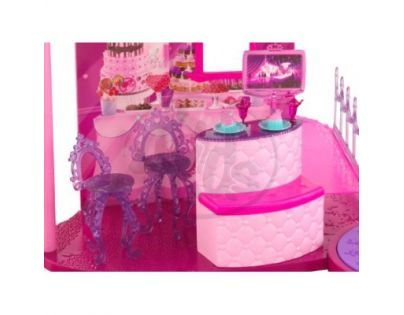 MATTEL T3033 - Barbie Party palác (Kouzelný módní salón)