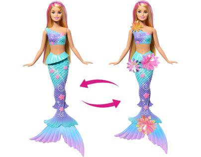 Barbie Kúzelná kvetinová morská panna - blondínka