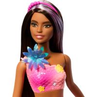 Barbie Kúzelná kvetinová morská panna - tmavovláska 2