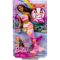 Barbie Kúzelná kvetinová morská panna - tmavovláska 6