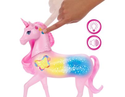 Barbie Kúzelný jednorožec so svetlami a zvukmi - Poškodený obal
